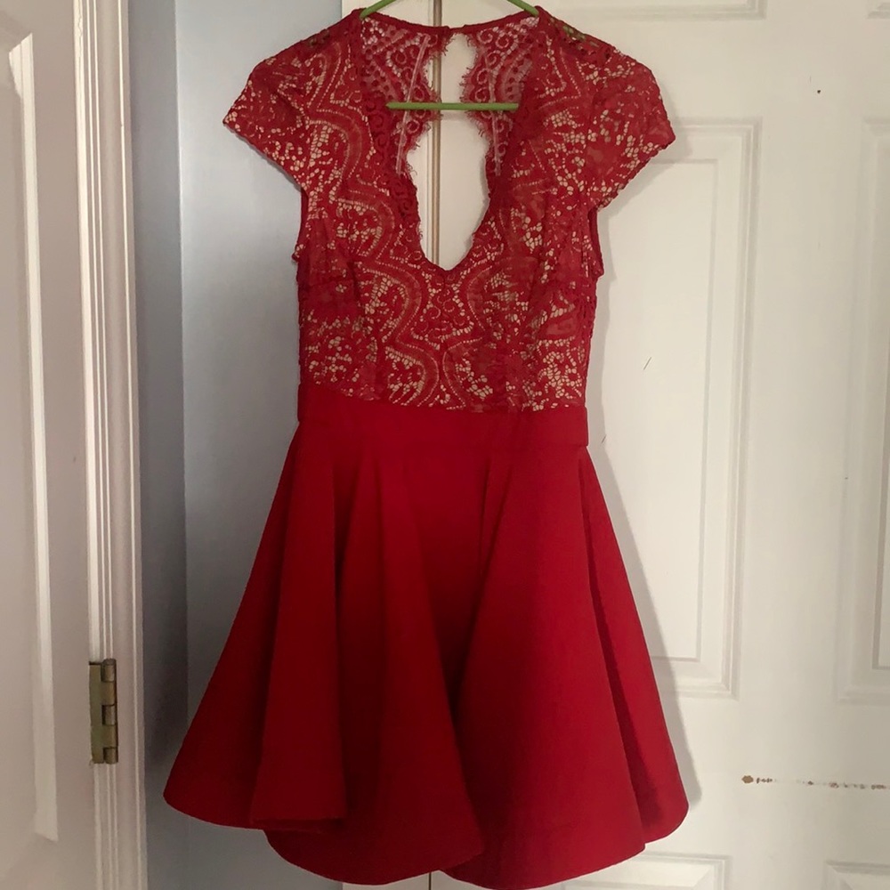 Red homecoming dress!!!!